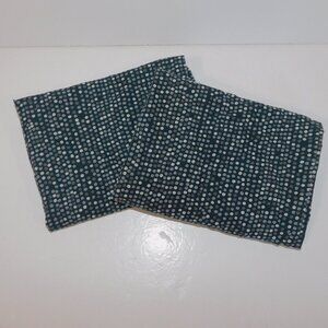 IKEA Smorboll Black White Gray Dots Pair / Set 2 standard Pillowcases